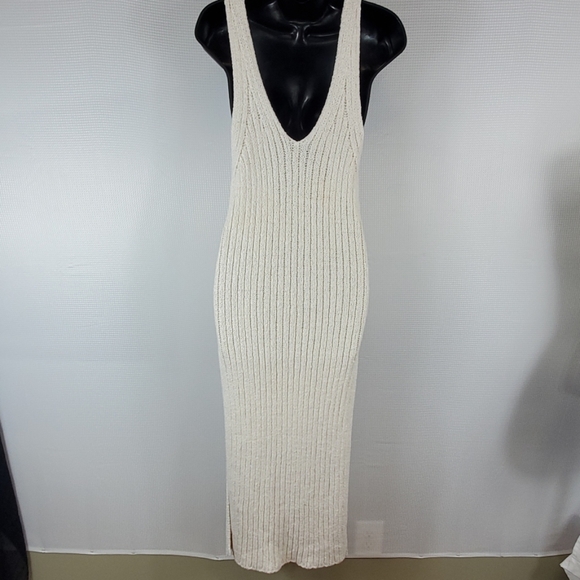 Free People Ivory Sweaterdress Size S - Picture 5 of 7